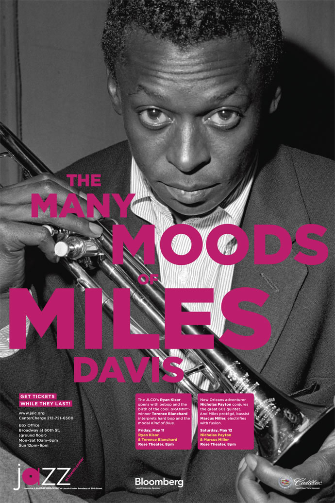 Jazz at Lincoln Center Miles Davis Poster